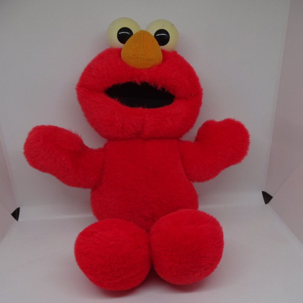 Vintage "TICKLE ME ELMO" 1997 The Original Plush Doll, TYCO (EUC)